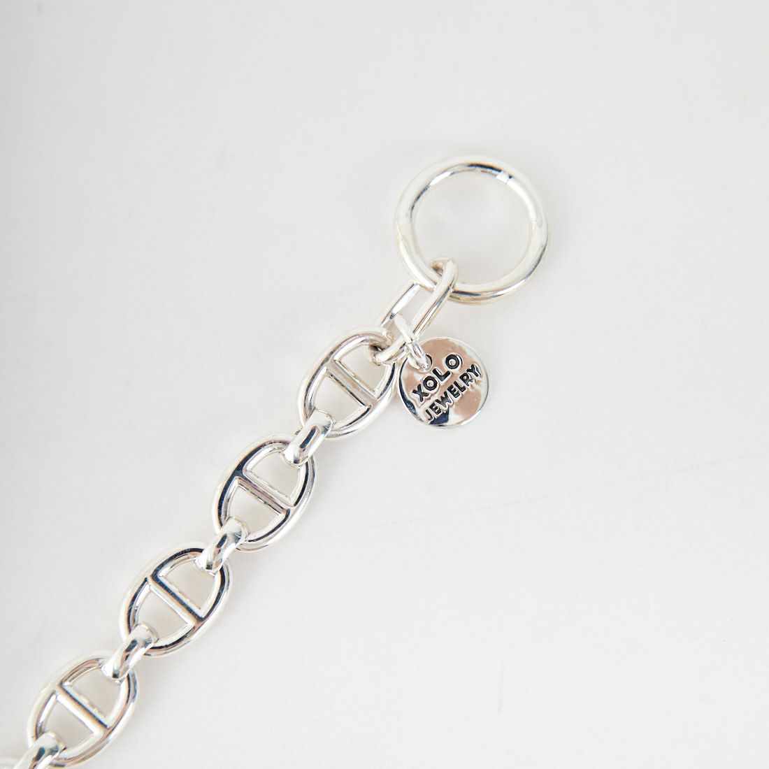XOLO JEWELRY [ショロジュエリー] ANCHOR LINK 10mm ブレスレット [XOB102-19] SILVER