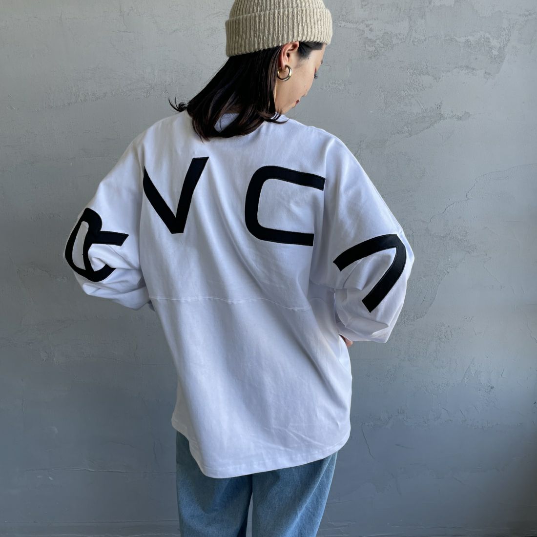 RVCA [ルーカ] ビッグロゴ ロングスリーブTシャツ [BE041-057]