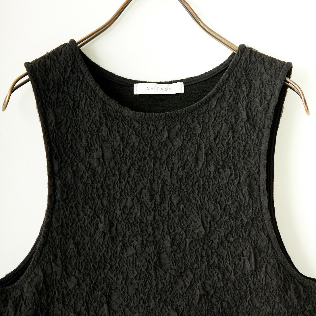 CHIGNON [シニヨン] 膨れチュールバルーンビスチェ [8736-615KO] BLACK