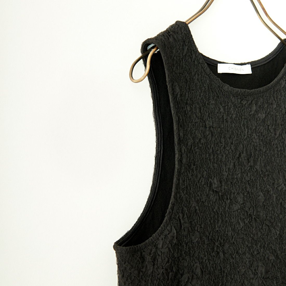 CHIGNON [シニヨン] 膨れチュールバルーンビスチェ [8736-615KO] BLACK