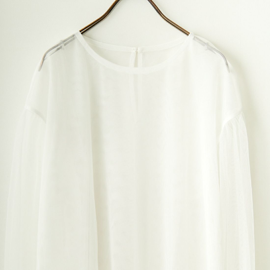 By/m [バイエム] シアーメッシュブラウス [24112009] 02 OFF