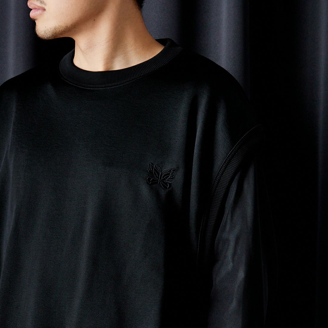 Needles [ニードルズ] スリーブレスTシャツ [OT248] B BLACK