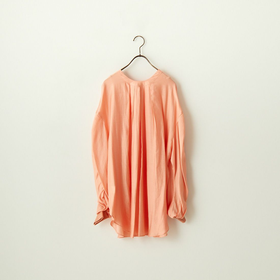 CHIGNON [シニヨン] シャーリングスリーブシャツ [1636-593JS] ORANGE