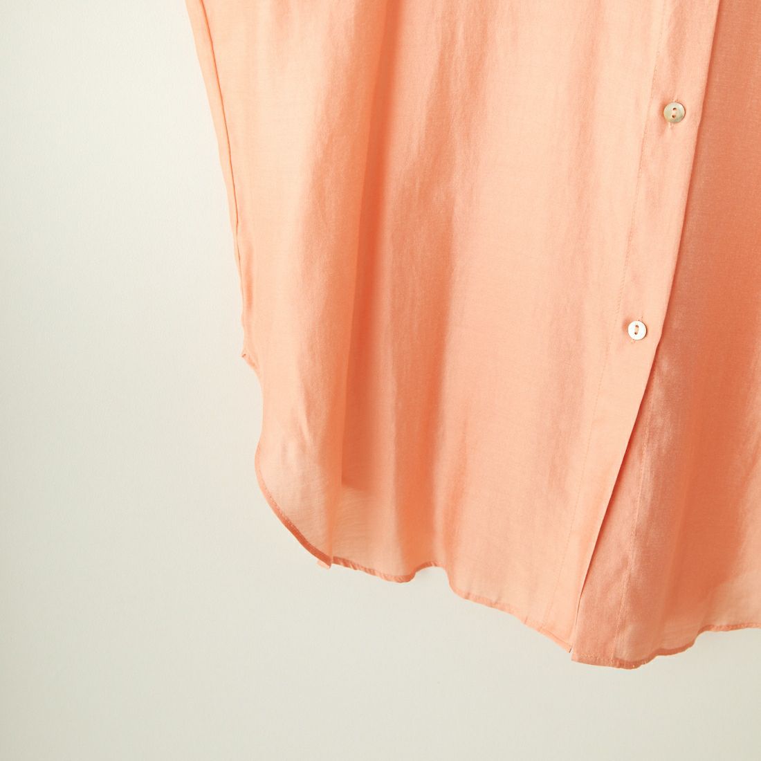 CHIGNON [シニヨン] シャーリングスリーブシャツ [1636-593JS] ORANGE