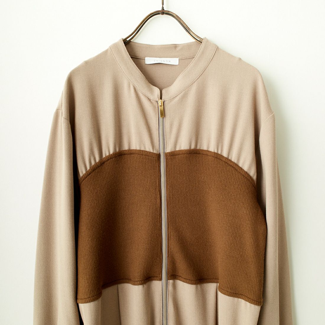 CHIGNON [シニヨン] ビスチェコンビジャンプスーツ [3636-486KK] G/BEIGE