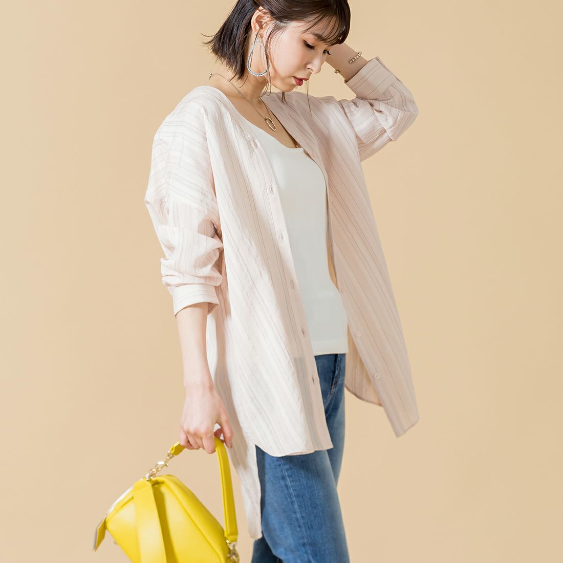 color01&&モデル身長：168cm 着用サイズ：M&&