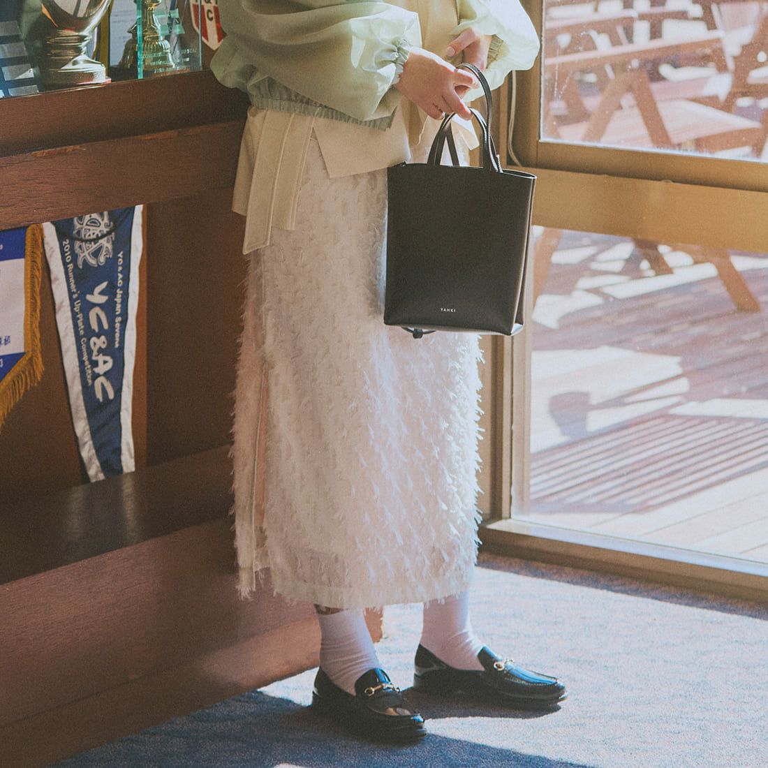 02 OFF&&モデル身長：165cm 着用サイズ：F&&