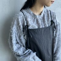 07 GRAY&&モデル身長：156cm 着用サイズ：F&&