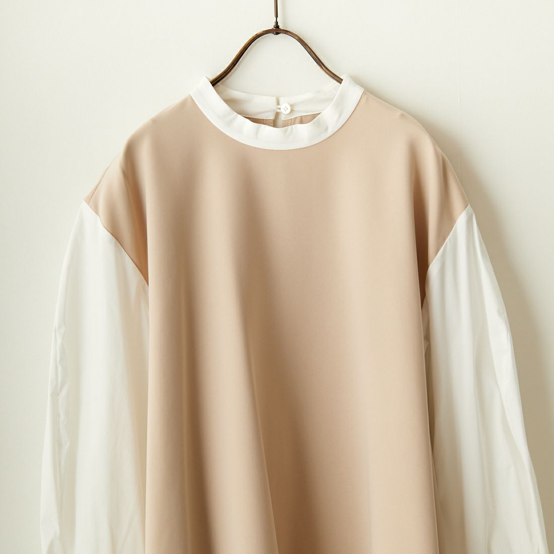 CHIGNON [シニヨン] ボリュームスリーブブラウス [1236-524MK] L/BEIGE