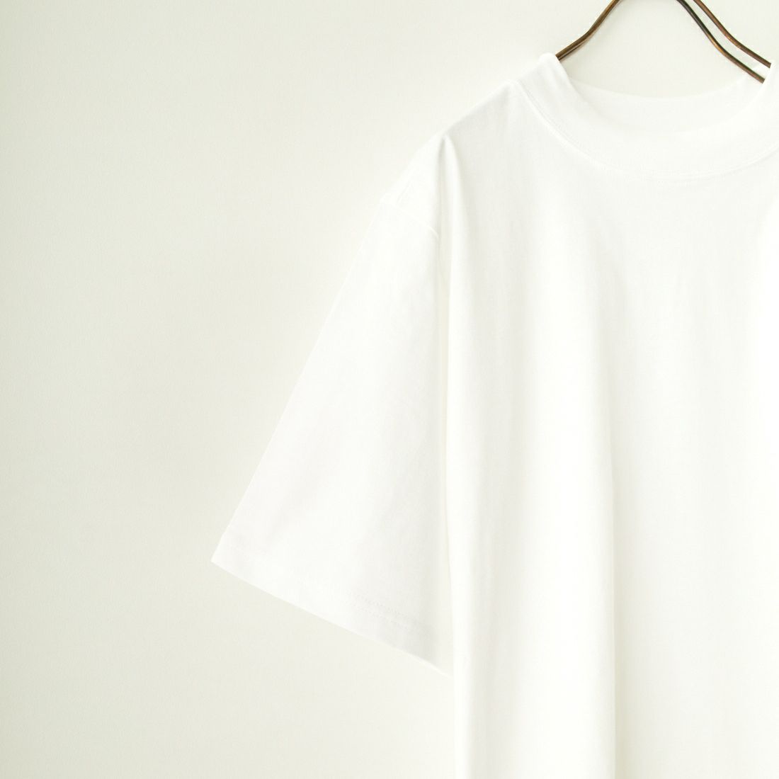 South2West8 [サウスツーウエストエイト] モックネックTシャツ [OT611] A WHITE