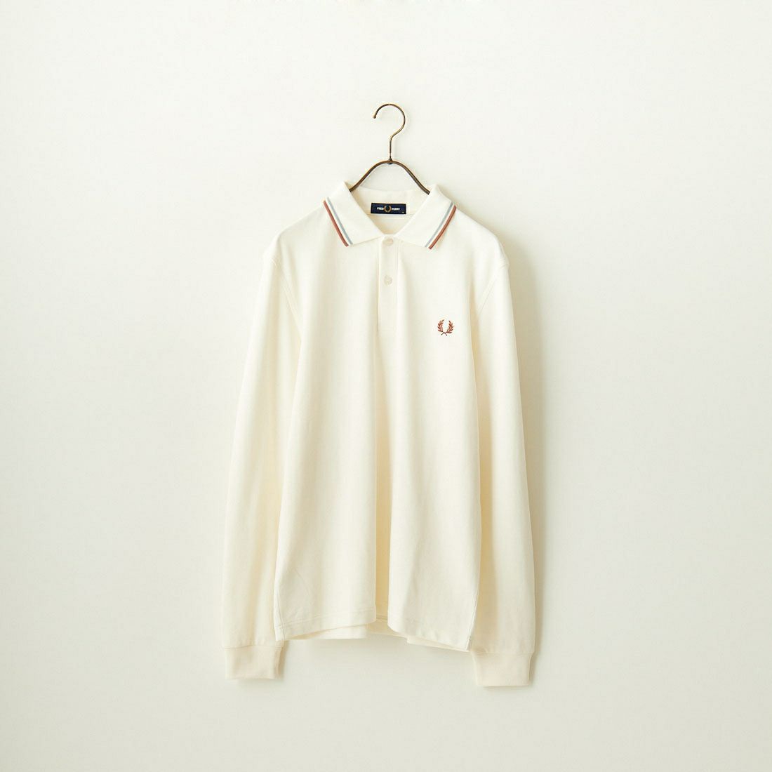 FRED PERRY [フレッドペリー] ツインティップライン ロングスリーブポロシャツ [M3636] Y20 LECR/S