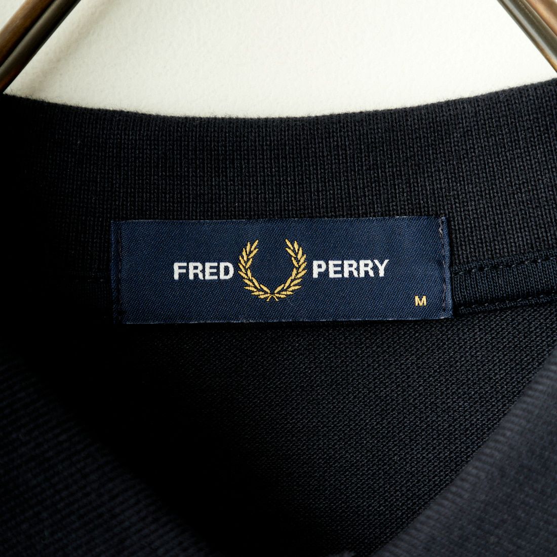 FRED PERRY [フレッドペリー] ツインティップライン ロングスリーブポロシャツ [M3636] 238 NVY/WH