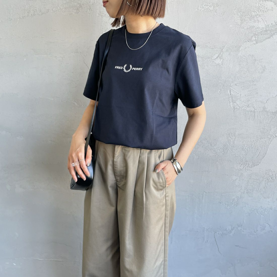 248 NAVY&&モデル身長：159cm 着用サイズ：S&&