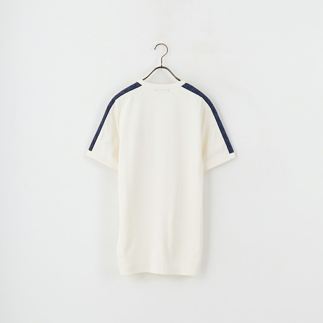 FRED PERRY [フレッドペリー] コントラストテープ リンガーTシャツ [M4613] 170 ECRU