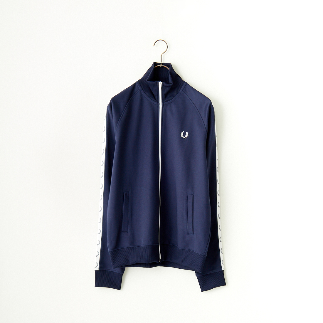 FRED PERRY ネイビー ジップアップジャケット Sサイズ（FRED PERRY 