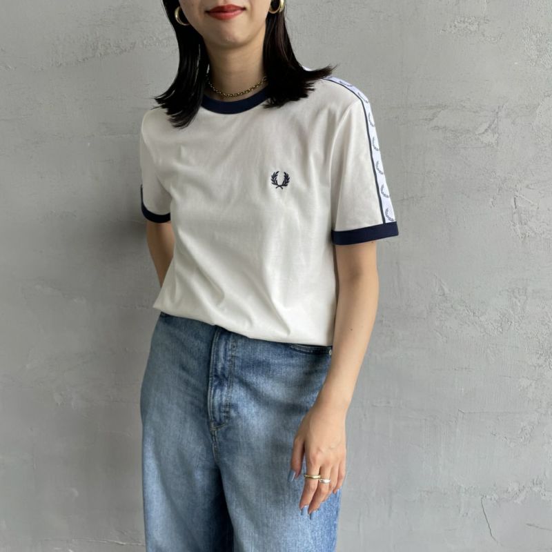 【予約商品】FRED PERRY [フレッドペリー] テープドリンガーTシャツ [M4620]