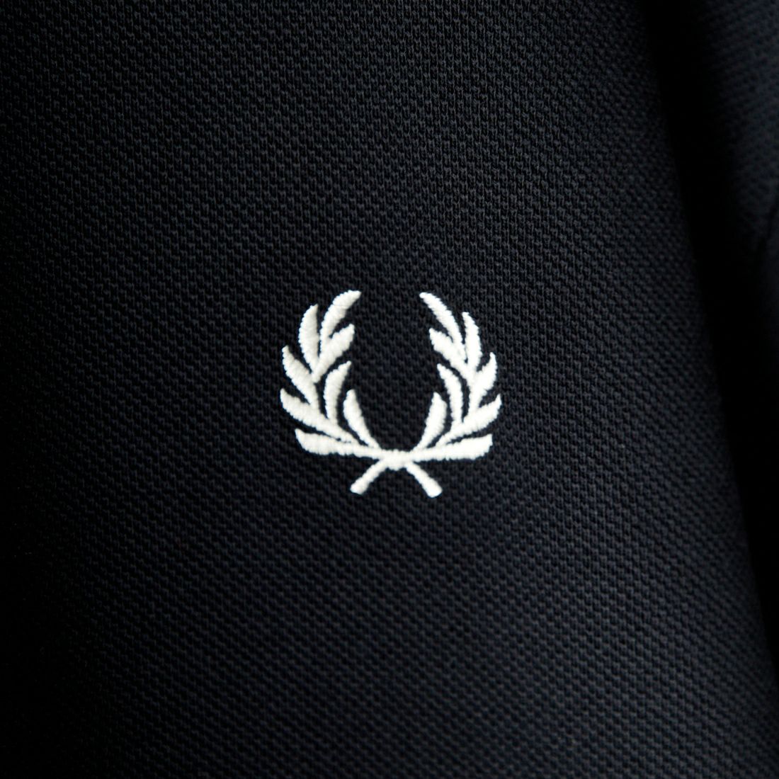 FRED PERRY [フレッドペリー] ツインティップライン ロングスリーブポロシャツ [M3636] 350 BLACK