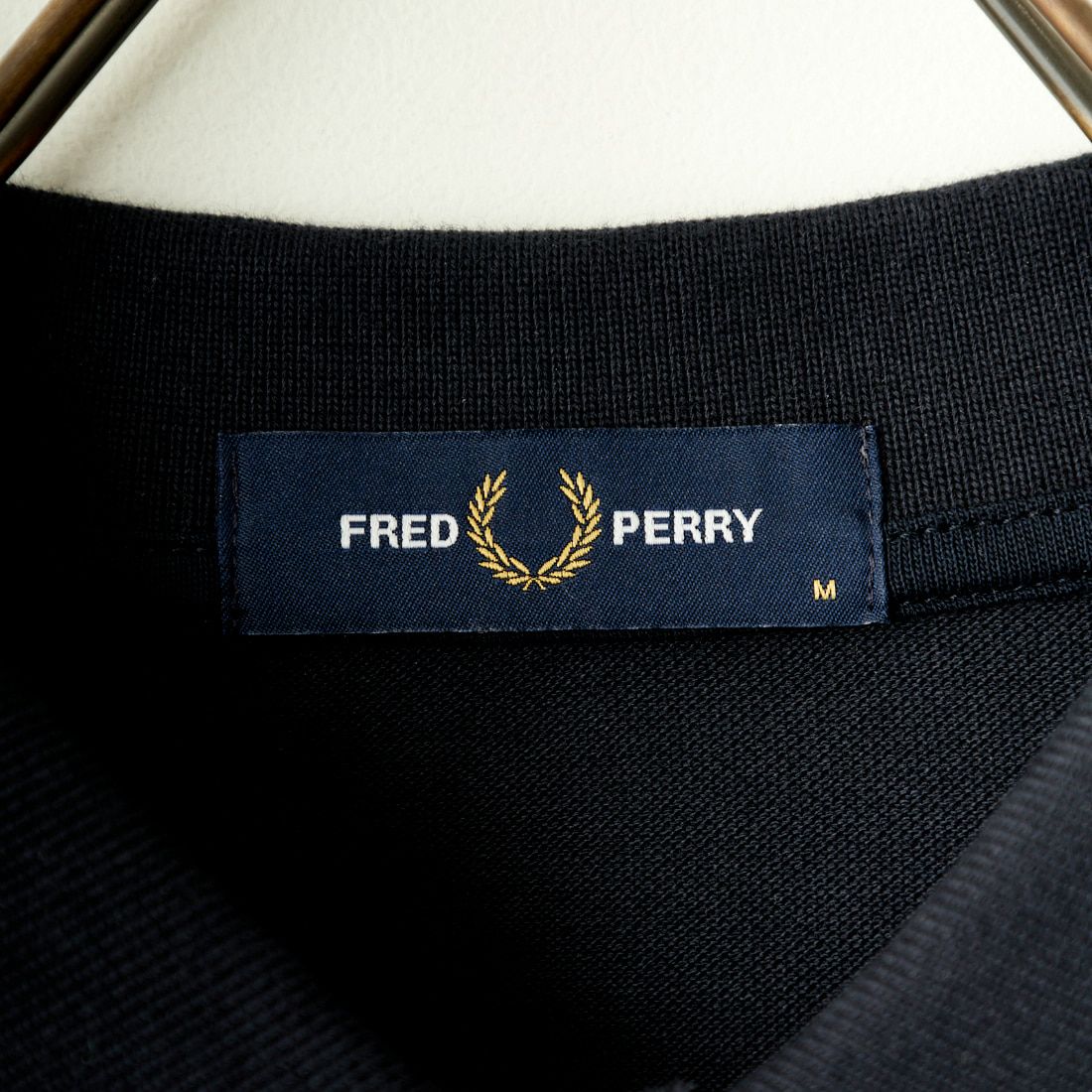 FRED PERRY [フレッドペリー] ツインティップライン ロングスリーブポロシャツ [M3636] 350 BLACK