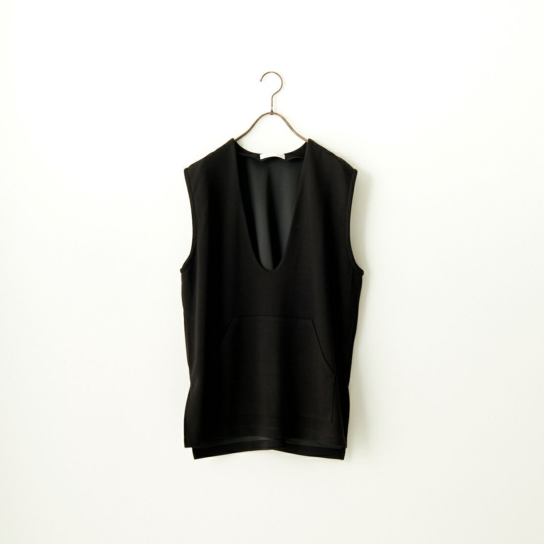 Maison de L'allure [メゾン ドゥ ラリュール] Uネック プルオーバーベスト [23142024] 09 BLACK