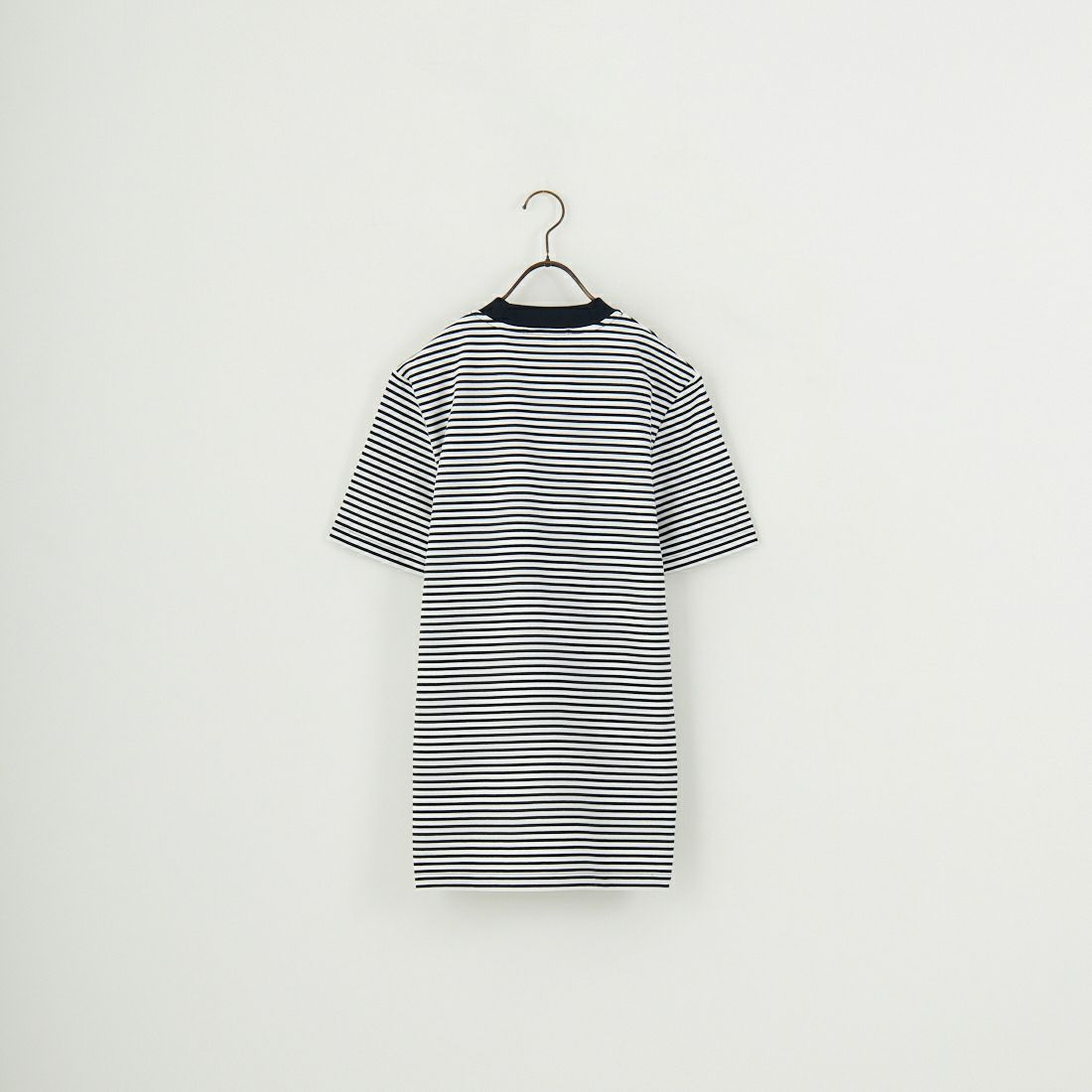 FRED PERRY [フレッドペリー] ファインストライプ ヘビーウエイトTシャツ [M6581] 267 NAVY/S