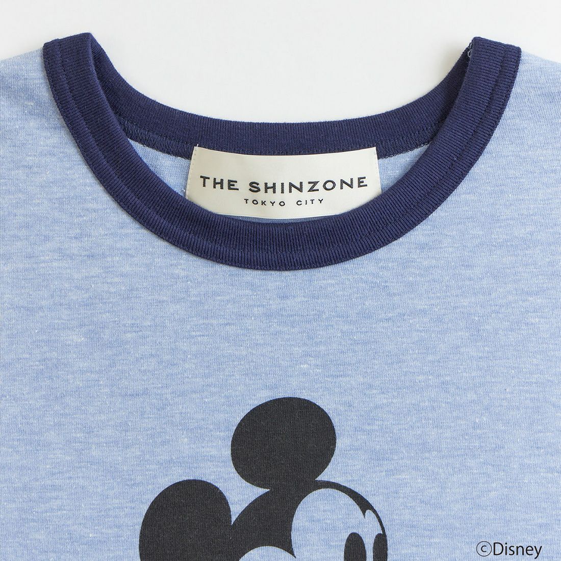 THE SHINZONE [ザ シンゾーン] MICKEY RINGER TEE [24SMSCU09] 83 BLUE