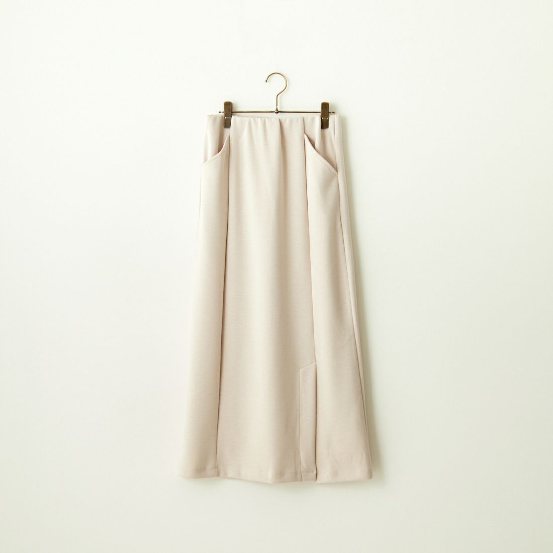Maison de L'allure [メゾン ドゥ ラリュール] 切替デザイン ナロースカート [23142025] 23 GREIGE