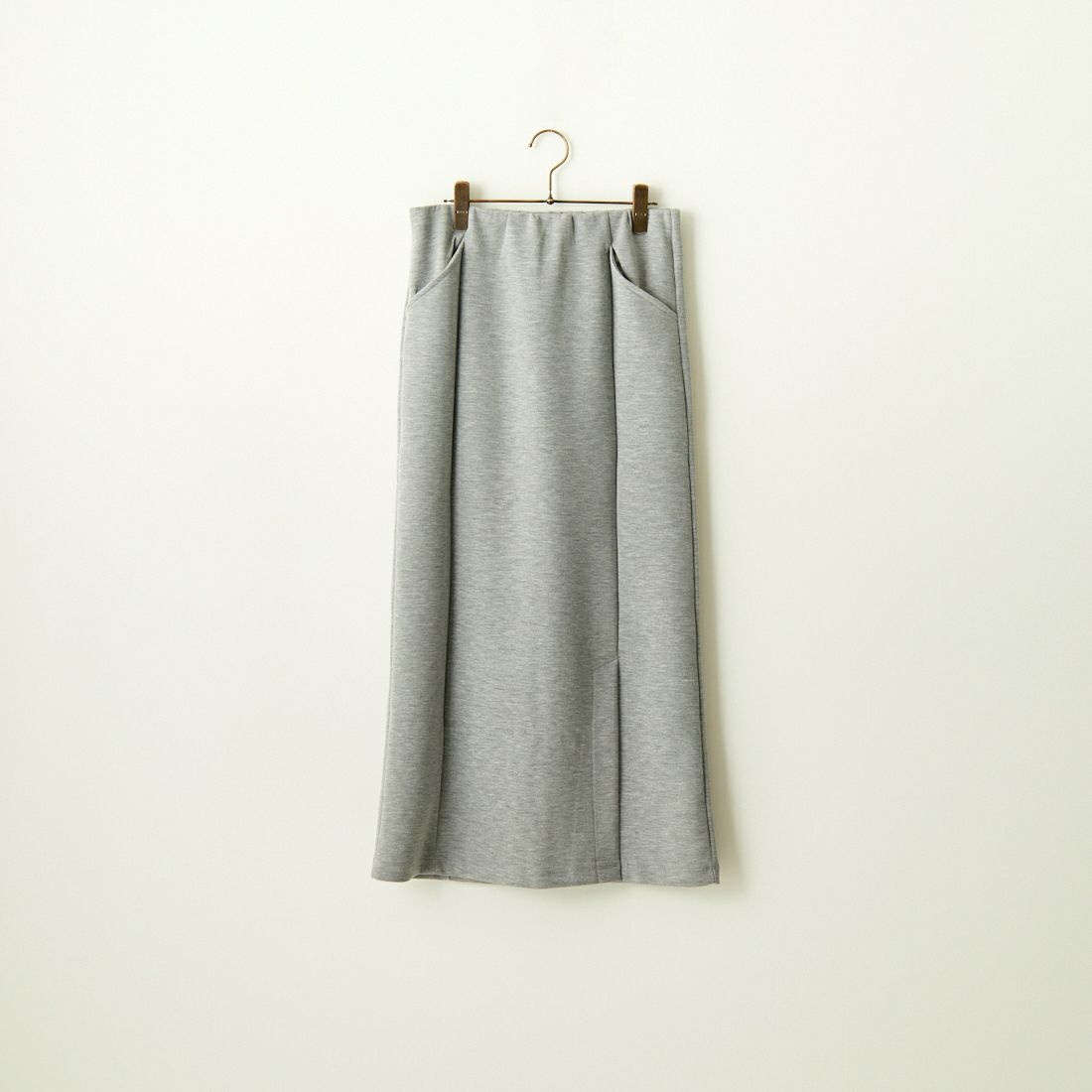 Maison de L'allure [メゾン ドゥ ラリュール] 切替デザイン ナロースカート [23142025] 07 T.GRAY