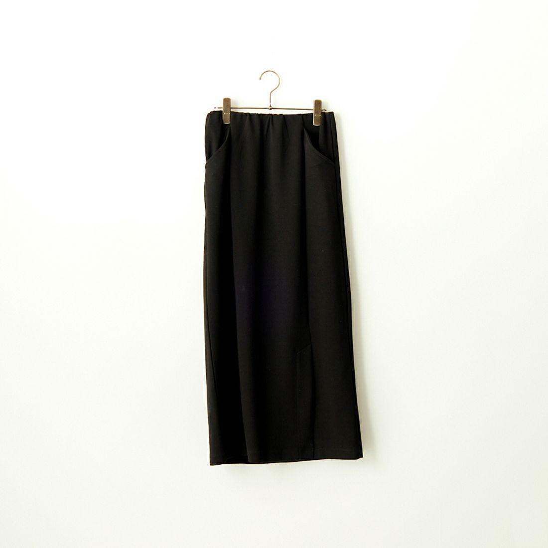 Maison de L'allure [メゾン ドゥ ラリュール] 切替デザイン ナロースカート [23142025] 09 BLACK