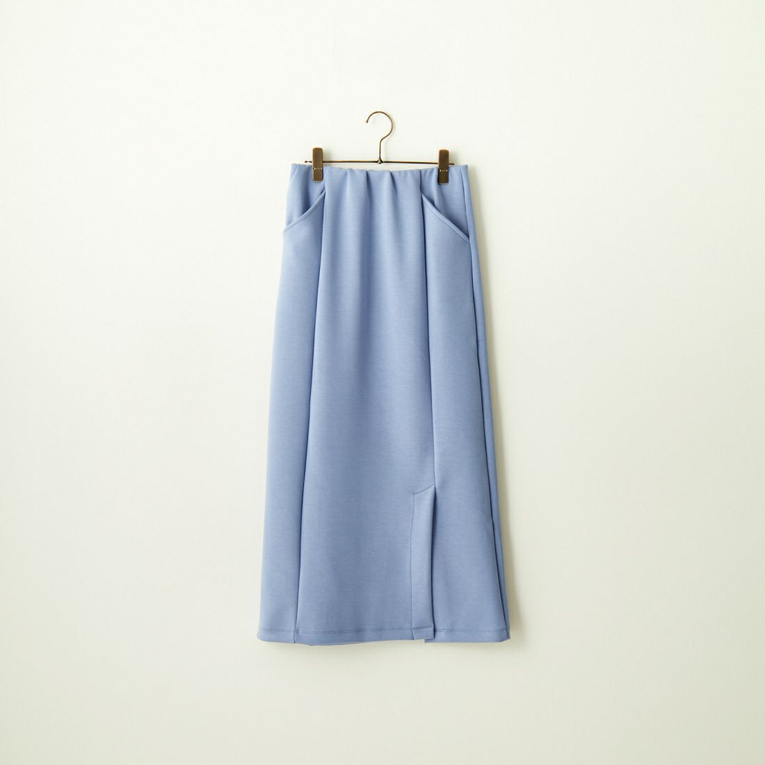 Maison de L'allure [メゾン ドゥ ラリュール] 切替デザイン ナロースカート [23142025] 12 BLUE