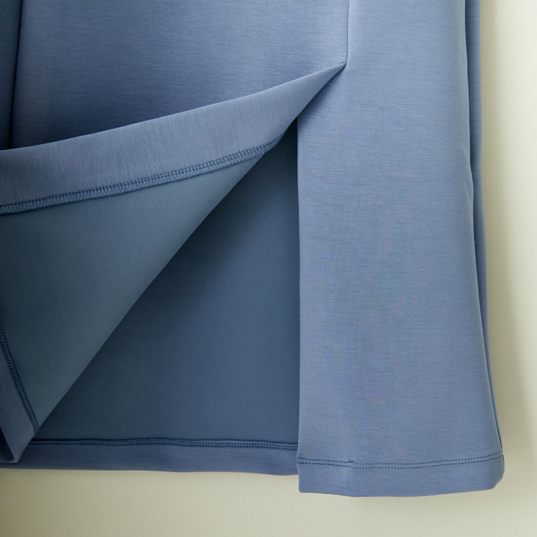 Maison de L'allure [メゾン ドゥ ラリュール] 切替デザイン ナロースカート [23142025] 12 BLUE