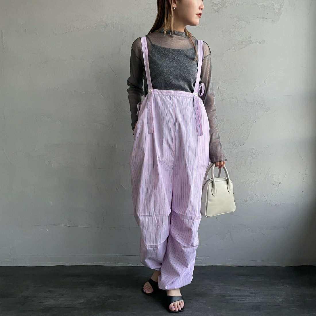 PINK&&モデル身長：156cm 着用サイズ：F&&