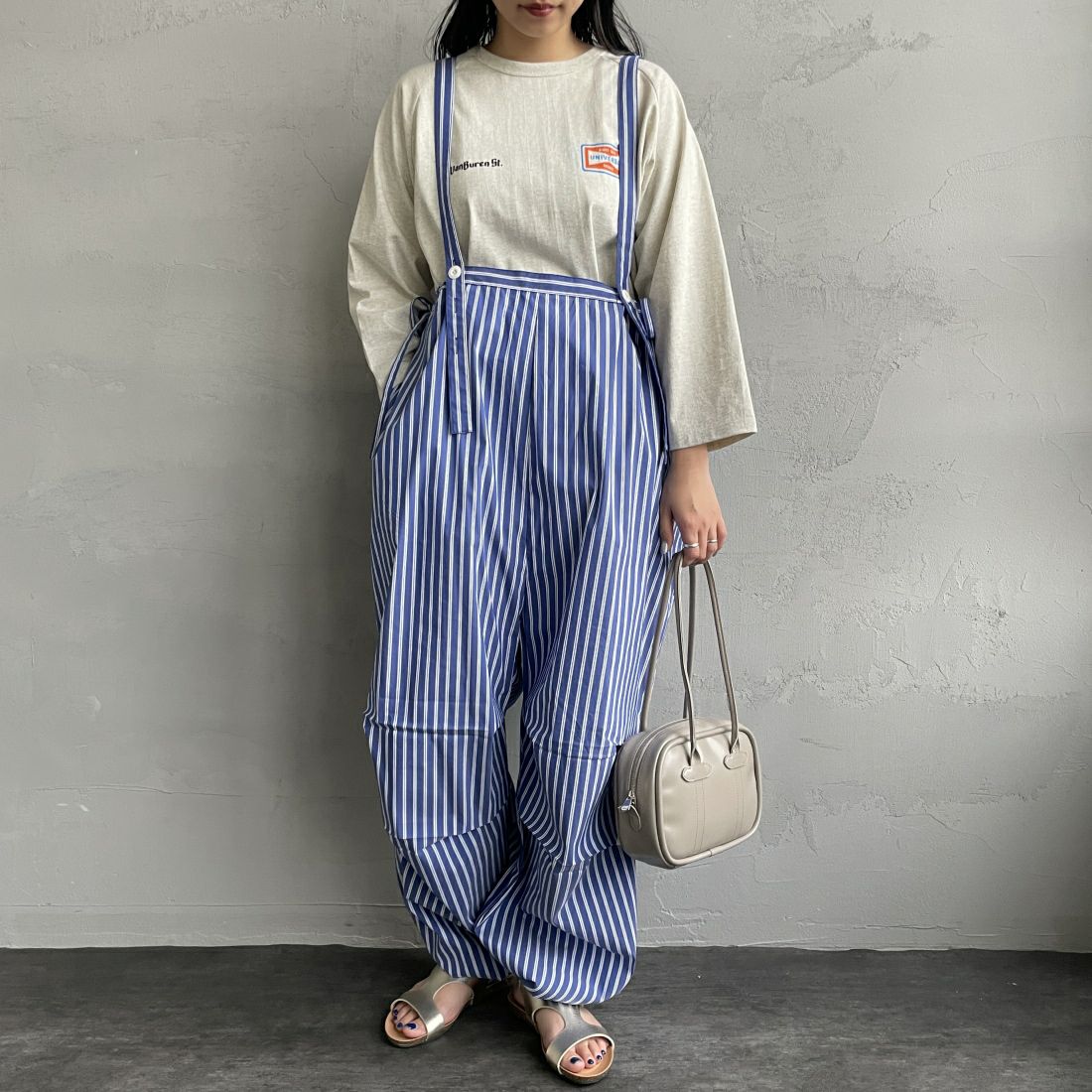 NAVY&&モデル身長：156cm 着用サイズ：F&&