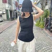 BLACK&&モデル身長：163cm 着用サイズ：F&&