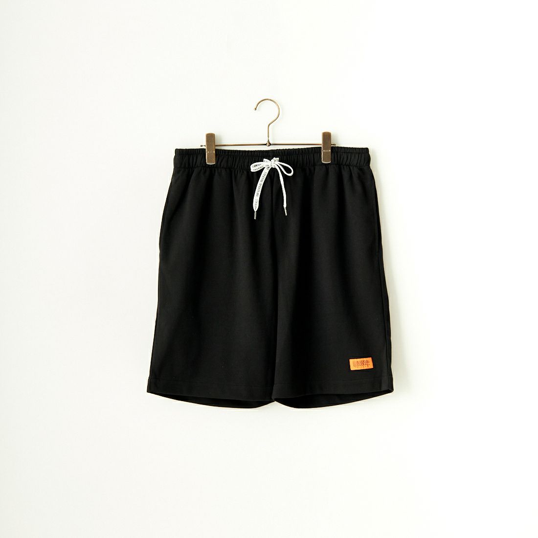 UNIVERSAL OVERALL [ユニバーサルオーバーオール] 別注 ポンチイージーショートパンツ [U2411661IN-JF] BLACK