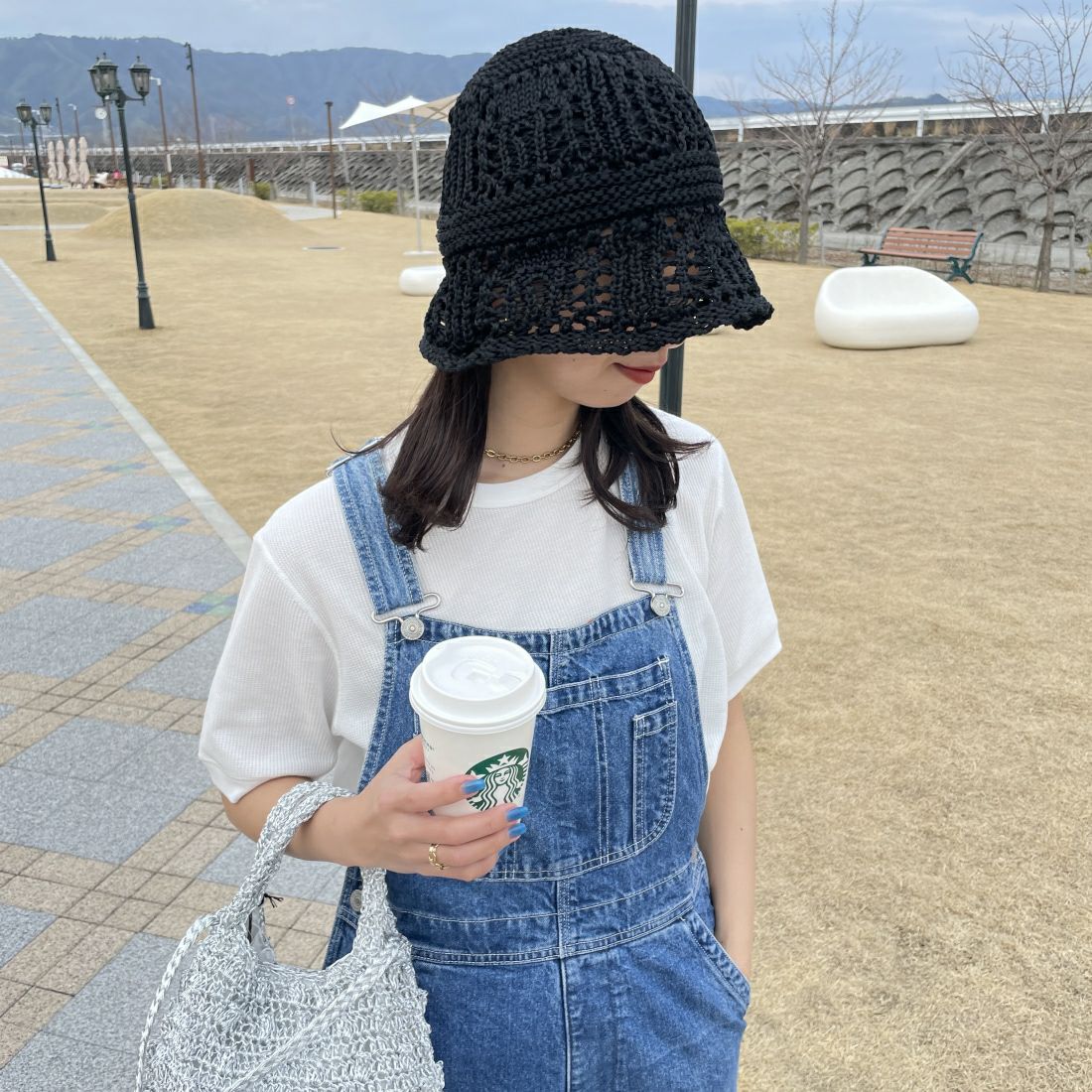 OFF&&モデル身長：163cm　着用サイズ：F&&