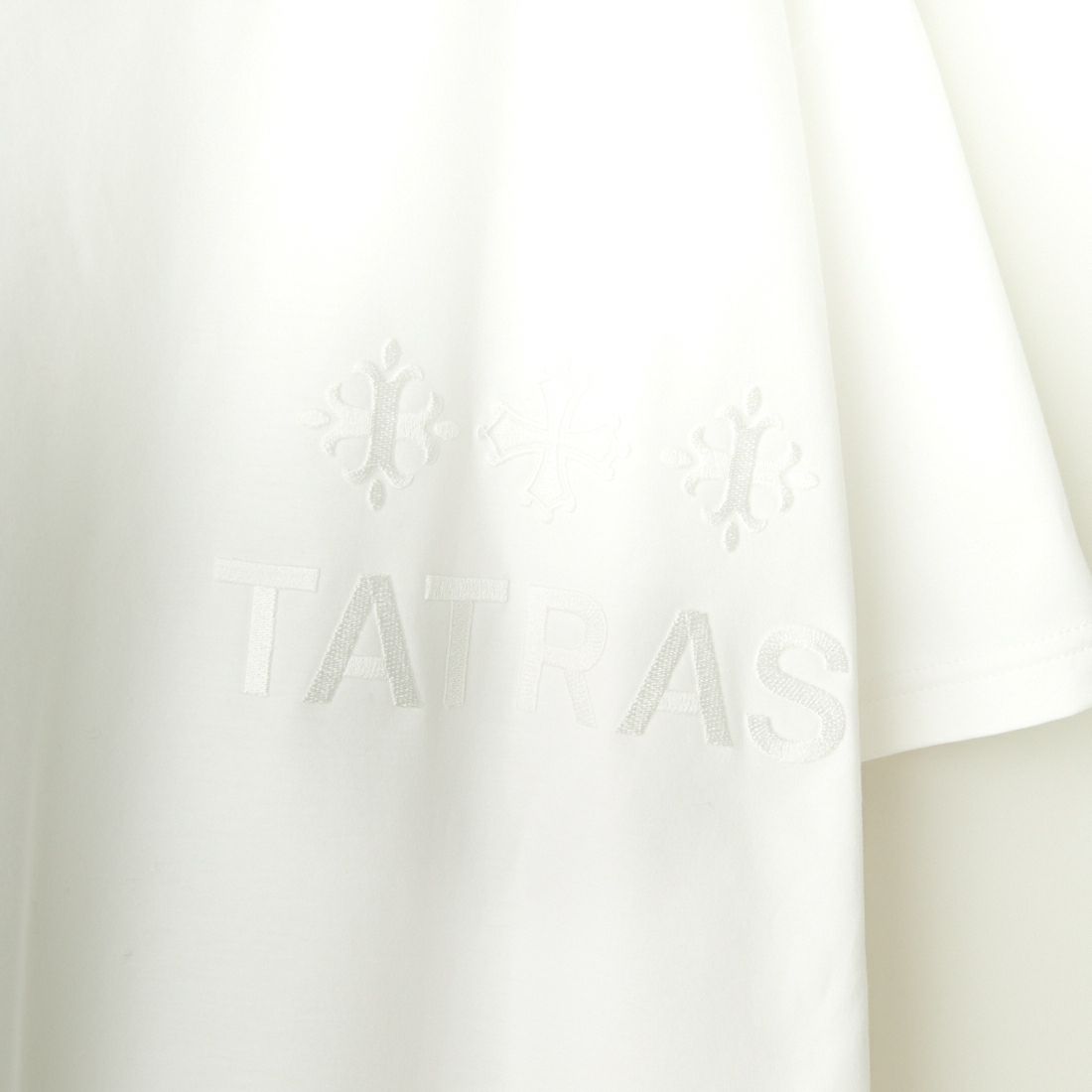 TATRAS [タトラス] 別注 GLUTO ショートスリーブTシャツ [MTIN24S8193-M-JF] WHITE