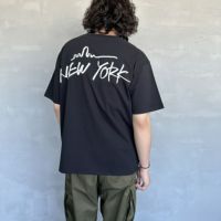BLACK&&モデル身長：173cm 着用サイズ：L&&