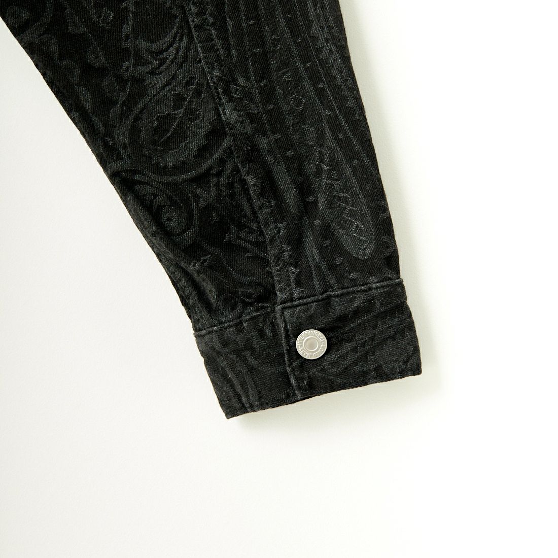 Noir Fabrik [ヌワールファブリック] デニムトラッカージャケット [NF-241-003] BLKﾍﾟｲｽﾞﾘｰ