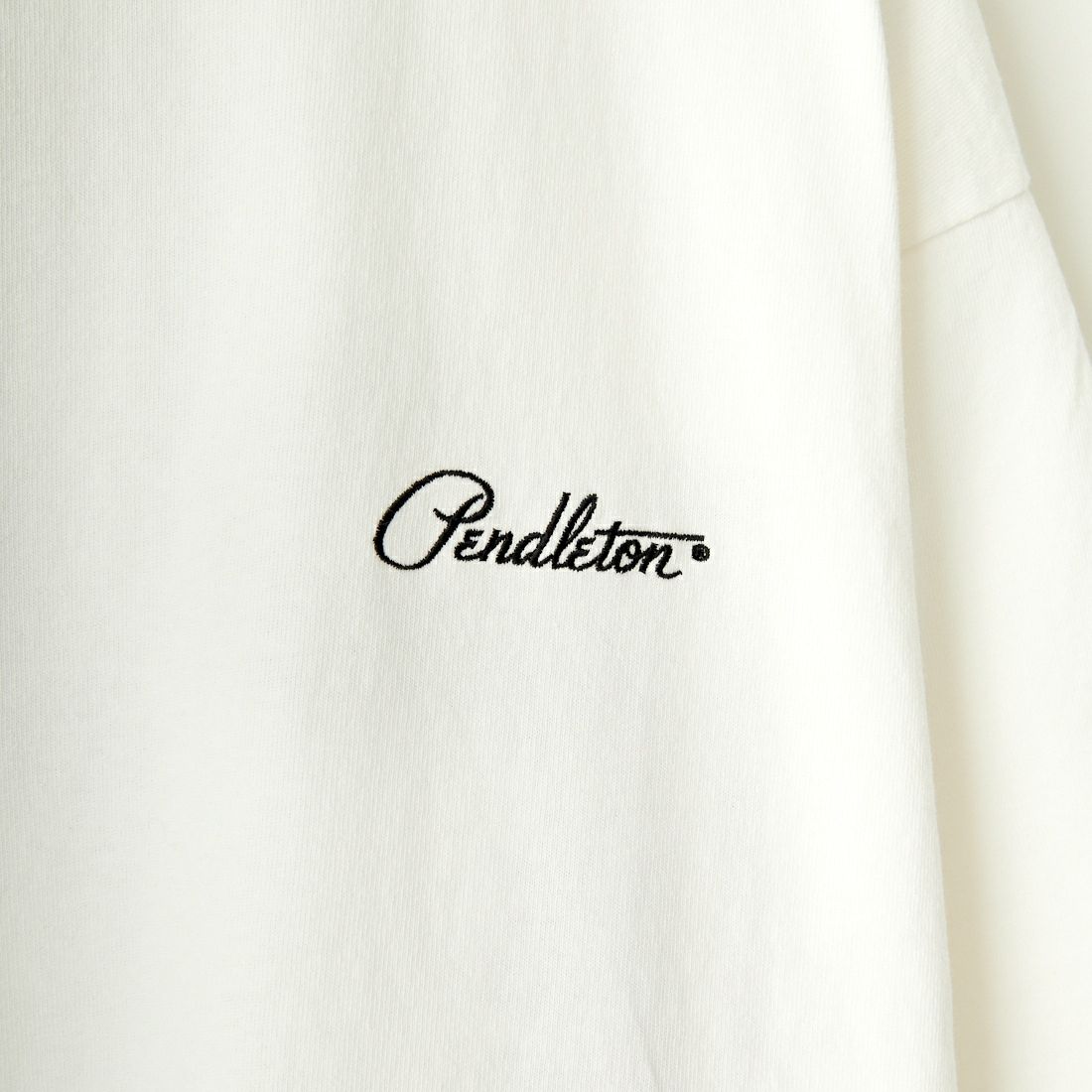 PENDLETON [ペンドルトン] 別注 ネイティブ柄バックプリント ショートスリーブTシャツ [4275-6216-JF] WHITE1