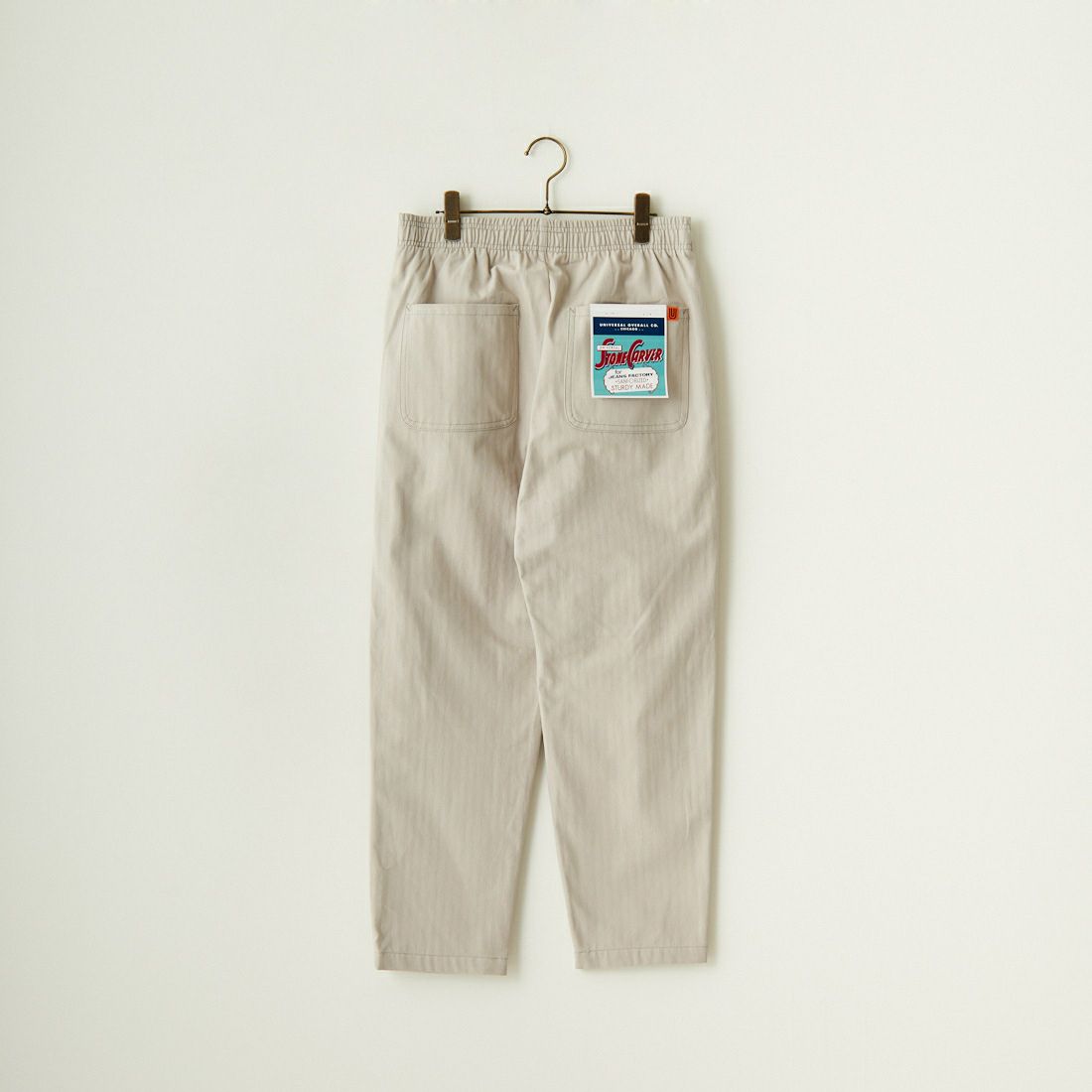 UNIVERSAL OVERALL [ユニバーサルオーバーオール] 別注 シェフパンツ [U2413601IN-JF] GRAY HB