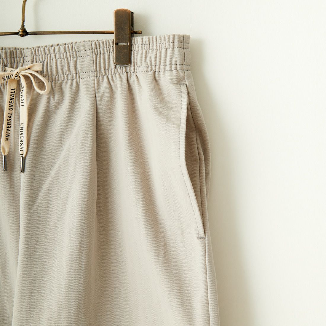 UNIVERSAL OVERALL [ユニバーサルオーバーオール] 別注 シェフパンツ [U2413601IN-JF] GRAY HB