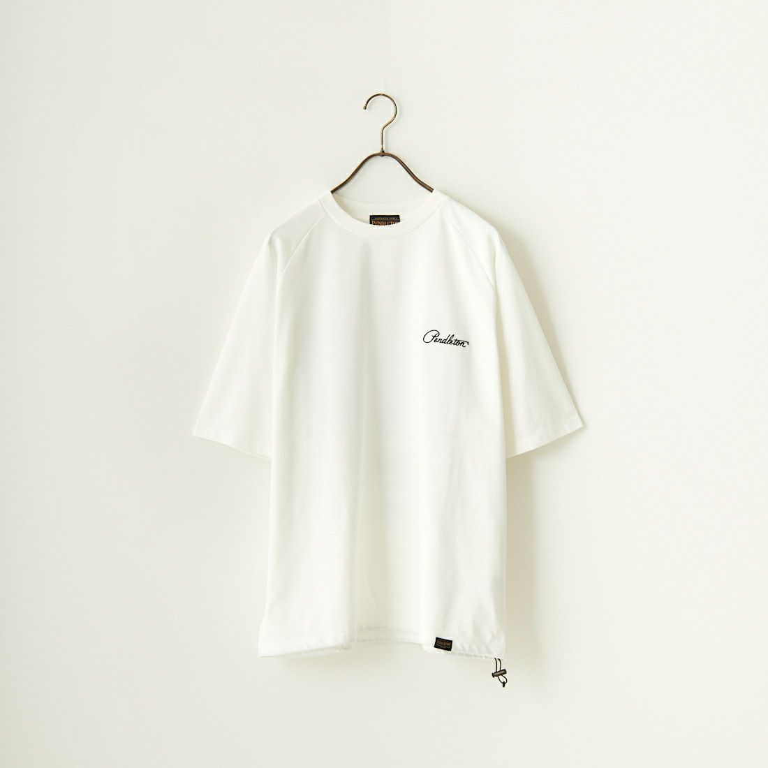 PENDLETON [ペンドルトン] 別注 ネイティブ柄バックプリント ショートスリーブTシャツ [4275-6218-JF] WHITE