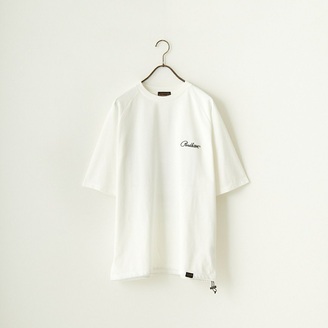 PENDLETON [ペンドルトン] 別注 ネイティブ柄バックプリント ショートスリーブTシャツ [4275-6218-JF] WHITE