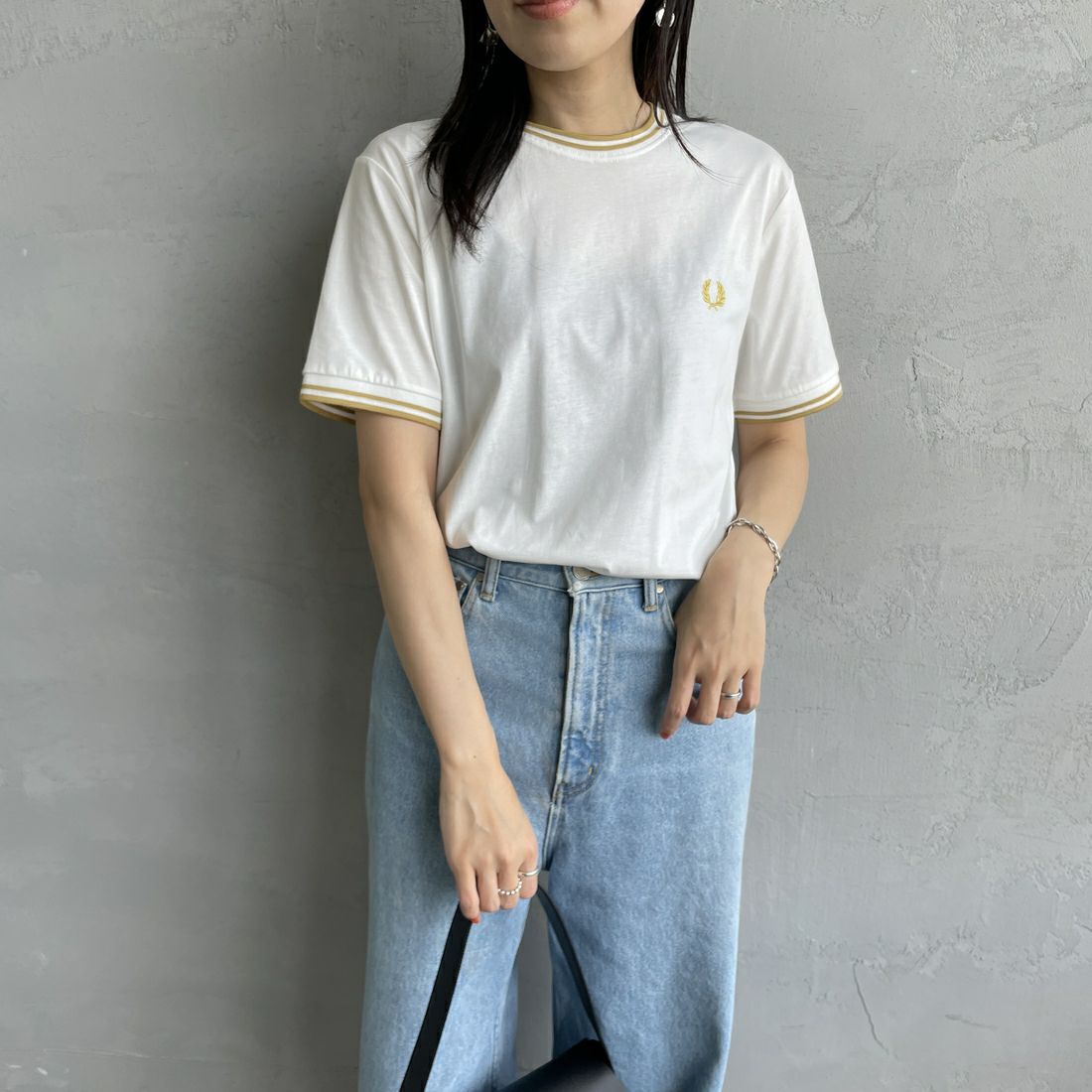 Y53 SNWHIT&&モデル身長：160cm 着用サイズ：S&&