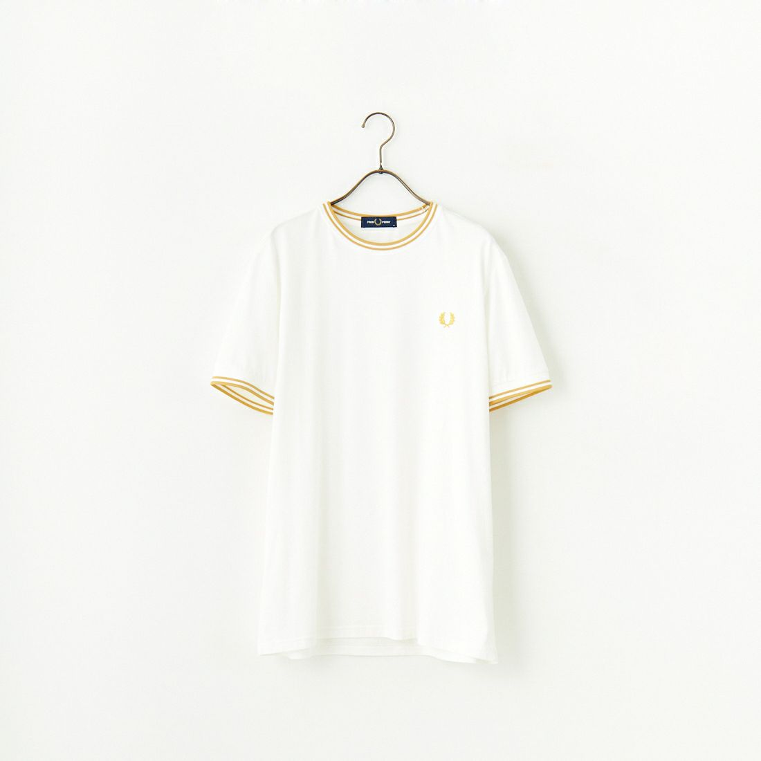 FRED PERRY [フレッドペリー] ツインティップTシャツ [M1588] Y53 SNWHIT