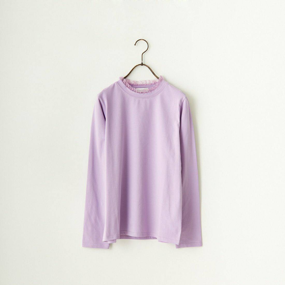 Jf Ready Made [ジェイエフレディメイド] ネックフリルTシャツ [2910108] 610 ﾗﾍﾞﾝﾀﾞ