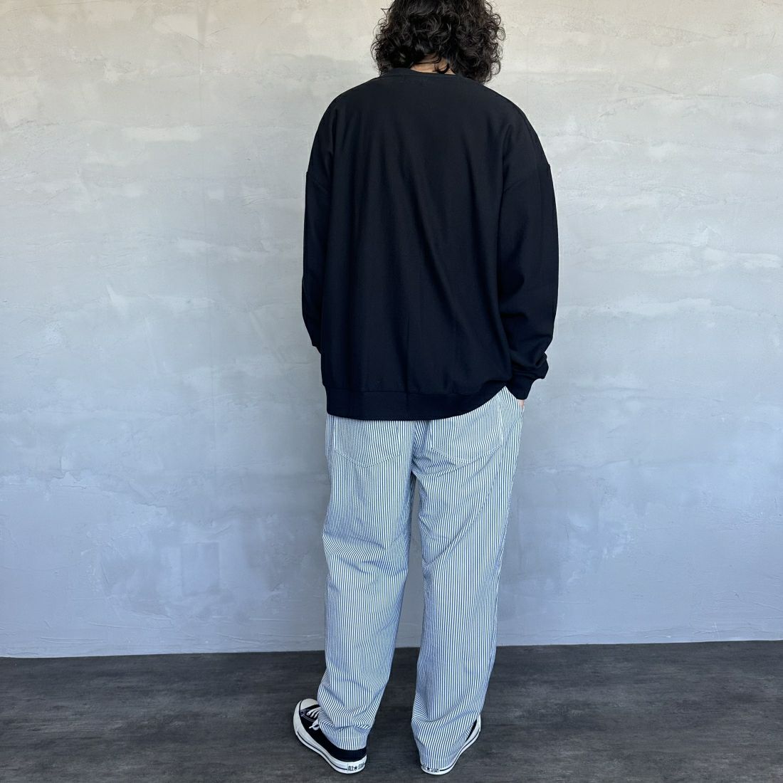 UNIVERSAL OVERALL [ユニバーサルオーバーオール] 別注 パジャマパンツ [U2411660IN-JF] NVY ST SOC