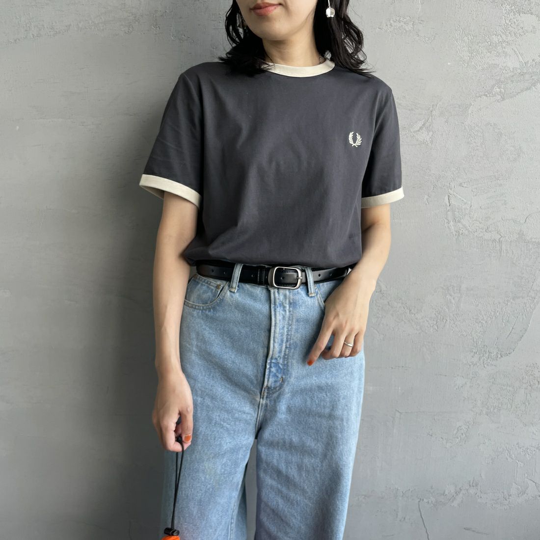 GRY/OAT &&モデル身長：160cm 着用サイズ：S&&