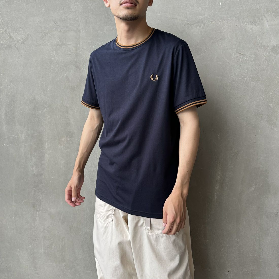 M68 NVY/DR&&モデル身長：168cm 着用サイズ：M&&