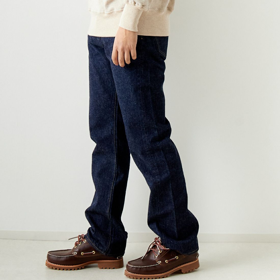 WAREHOUSE [ウエアハウス] Lot 1001XX ジーンズ [1001XX] ONE WASH &&モデル身長：179cm 着用サイズ：31&&